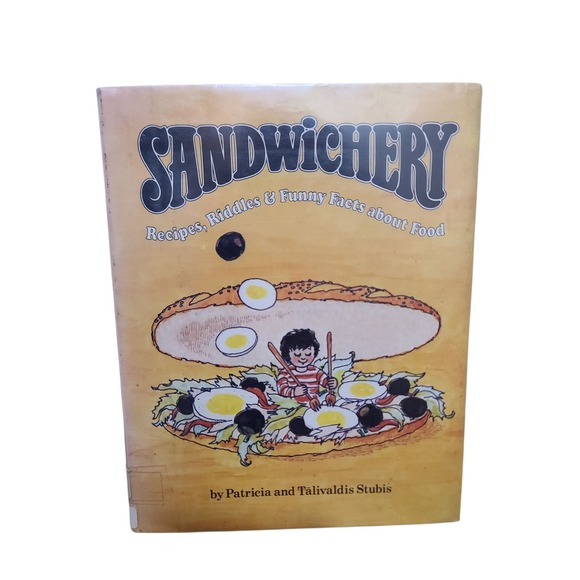 Sandwichery Recipes Riddles Funny Facts About Food Childrens Cookbook - Picture 1 of 4